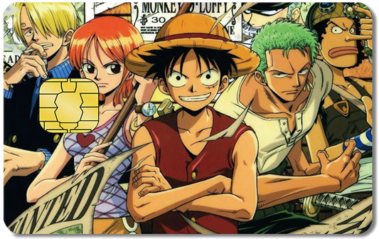 One Piece Credit Card Sticker #48