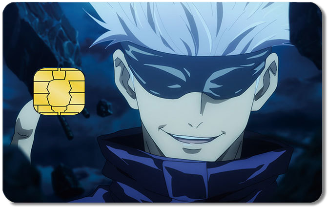 Jujutsu Kaisen Credit Card Sticker #49