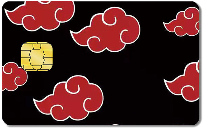 Naruto Credit Card Sticker #52