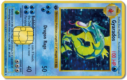 Pokémon Credit Card Sticker #54