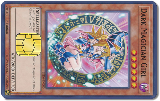 Yu-Gi-Oh! Credit Card Sticker #58