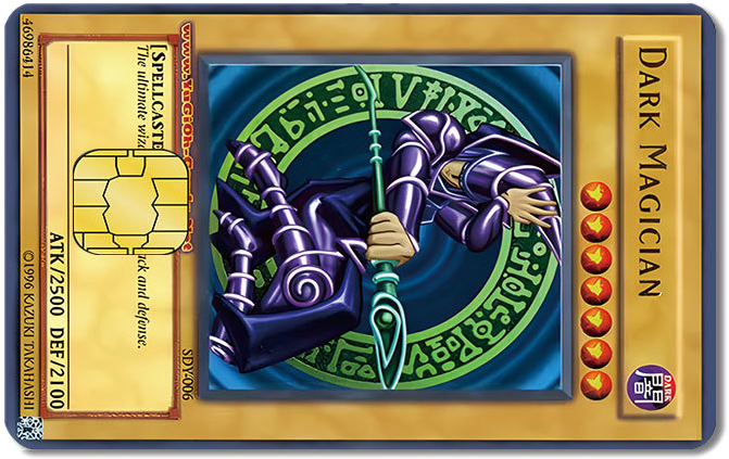 Yu-Gi-Oh! Credit Card Sticker #59