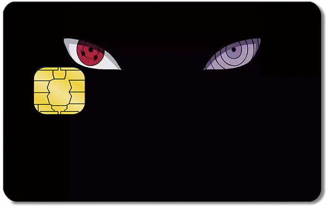 Naruto Credit Card Sticker #64