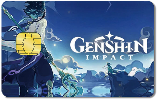 Genshin Impact Credit Card Sticker #65