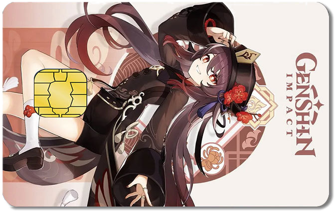 Genshin Impact Credit Card Sticker #68