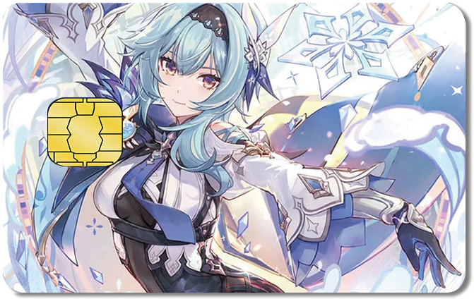 Genshin Impact Credit Card Sticker #69