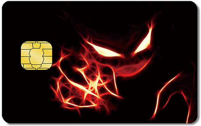 Pokémon Credit Card Sticker #73