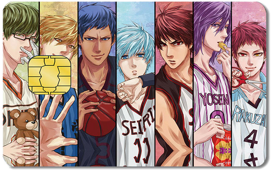 Kuroko's Basketball Credit Card Sticker #74