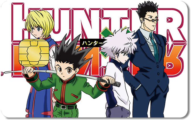 Hunter x Hunter Credit Card Sticker #77