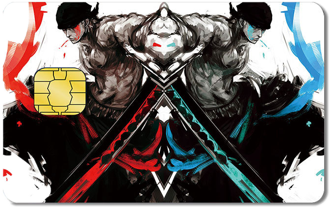 One Piece Credit Card Sticker #78