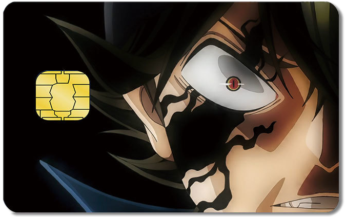 Black Clover Credit Card Sticker #79