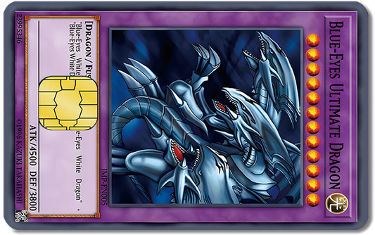 Yu-Gi-Oh! Credit Card Sticker #81