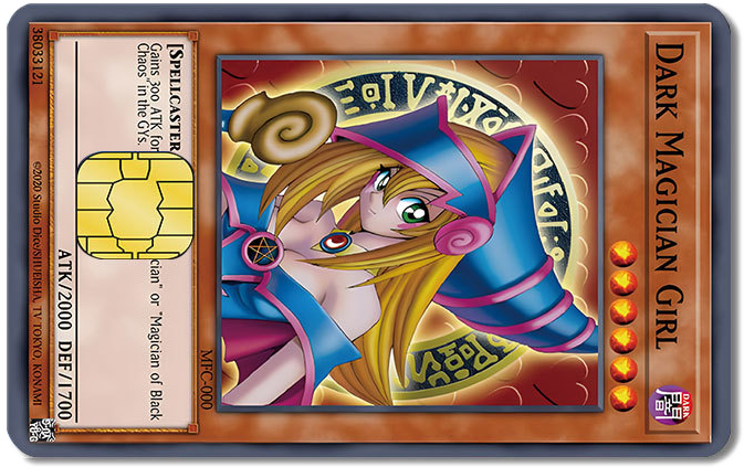 Yu-Gi-Oh! Credit Card Sticker #82