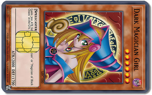 Yu-Gi-Oh! Credit Card Sticker #82