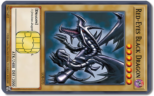 Yu-Gi-Oh! Credit Card Sticker #84