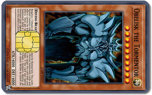 Yu-Gi-Oh! Credit Card Sticker #85