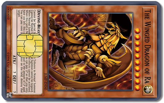 Yu-Gi-Oh! Credit Card Sticker #86