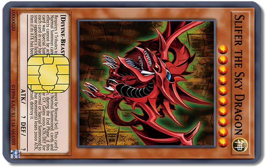 Yu-Gi-Oh! Credit Card Sticker #87