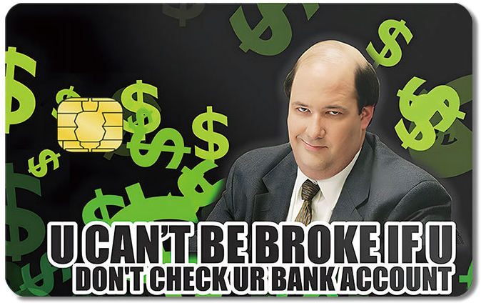 Meme Credit Card Sticker #91