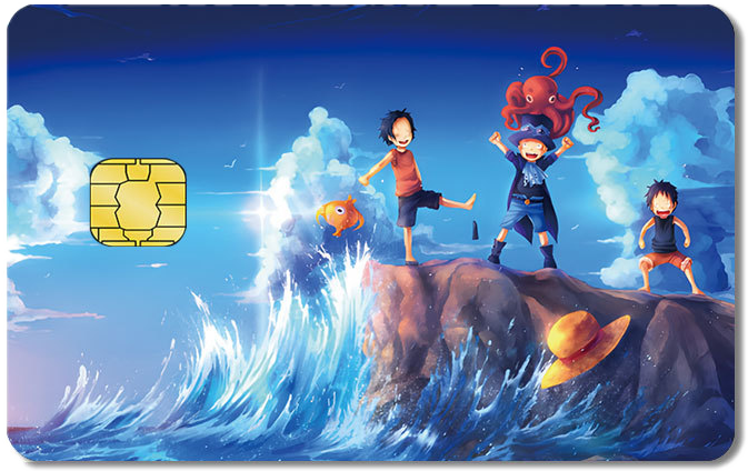 One Piece Credit Card Sticker #93