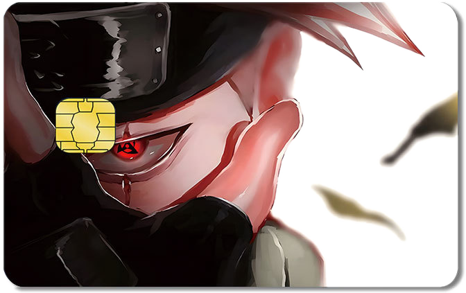 Naruto Credit Card Sticker #97