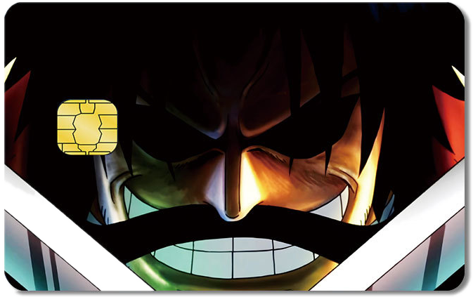 One Piece Credit Card Sticker #100