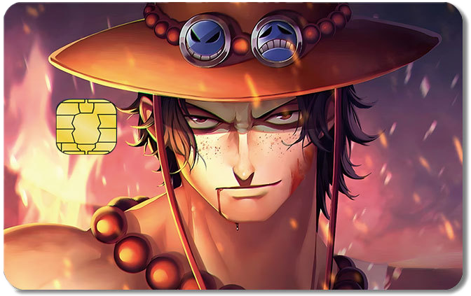 One Piece Credit Card Sticker #101