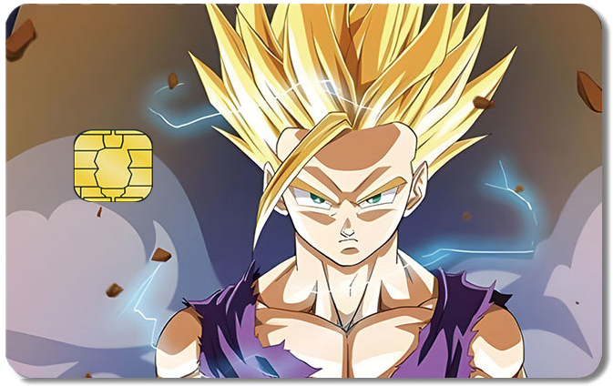 Dragon Ball Z Credit Card Sticker #102