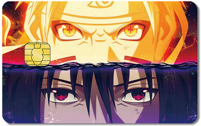 Naruto Credit Card Sticker #104