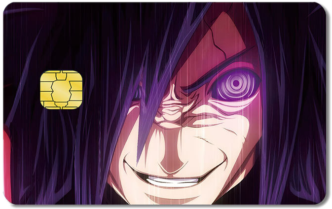 Naruto Credit Card Sticker #106