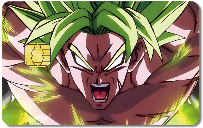 Dragon Ball Z Credit Card Sticker #107