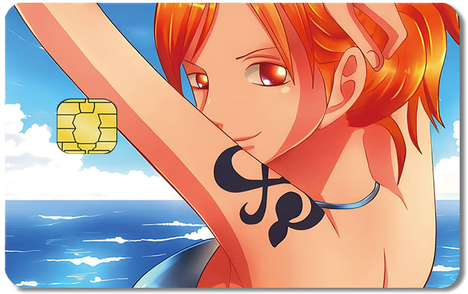 One Piece Credit Card Sticker #110