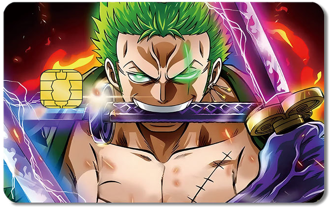 One Piece Credit Card Sticker #112
