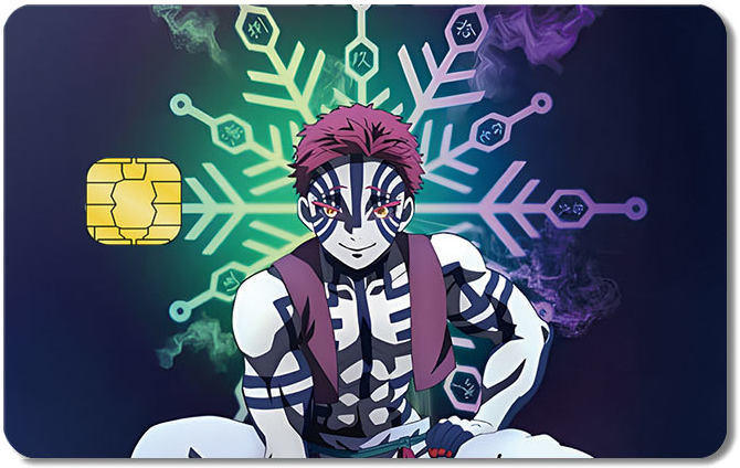 Demon Slayer Credit Card Sticker #116