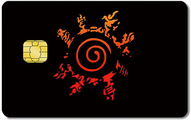 Naruto Credit Card Sticker #120