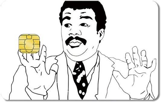 Meme Credit Card Sticker #132