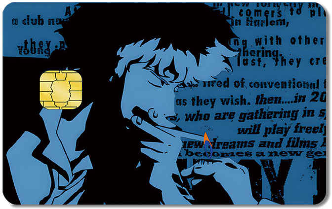 Cowboy Bebop Credit Card Sticker #133