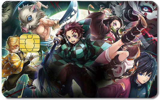 Demon Slayer Credit Card Sticker #135