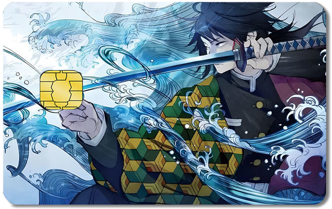 Demon Slayer Credit Card Sticker #136