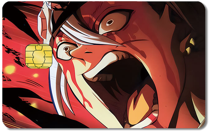 Demon Slayer Credit Card Sticker #138
